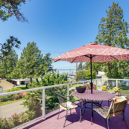 Camano Home With Ocean-View Deck - Walk To Water! Exterior photo